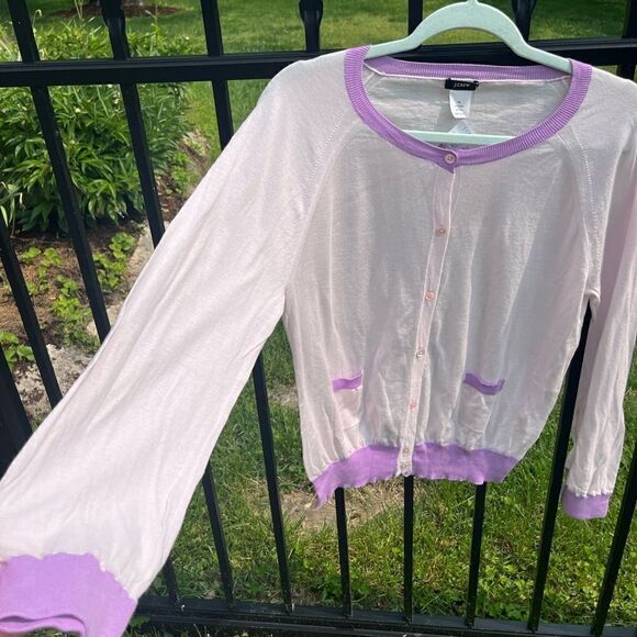 J Crew Cotton Cardigan - Picture 6 of 6